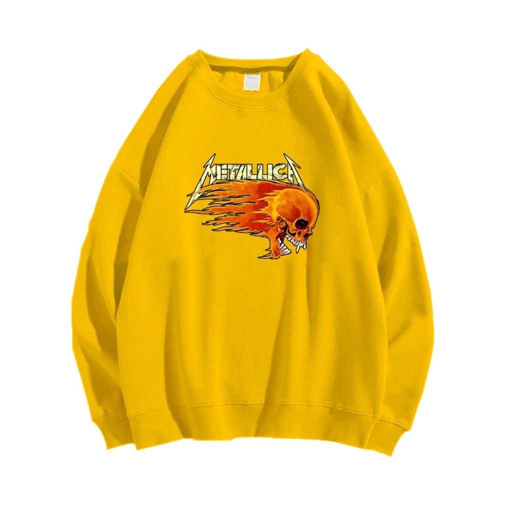 METALLICA SKULL SWEATER Size M-XXL ANAIRA