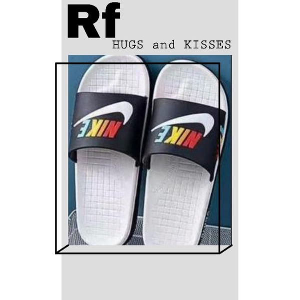 Namanya Sandal Fashion Pria Nike pelangi Import High Quality RF