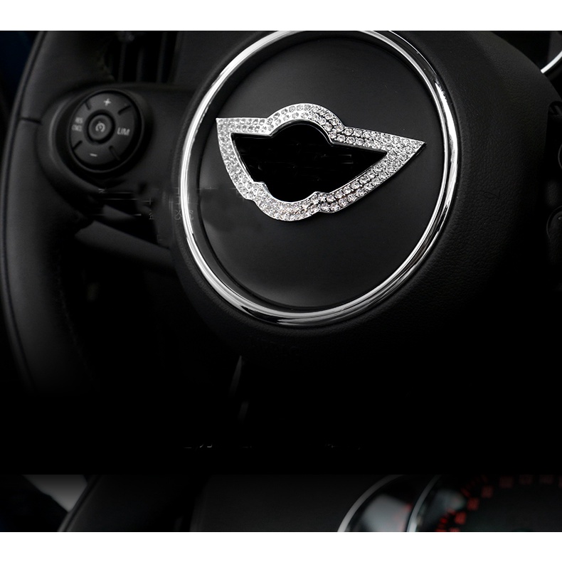 1pc Stiker Emblem Logo BMW COOPER CLUBMAN COUNTRYMAN MINI Bahan Metal Untuk Dekorasi Mobil