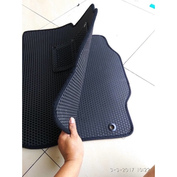 karpet mobil toyota avanza veloz 2022 full bagasi bahan 2 lapis