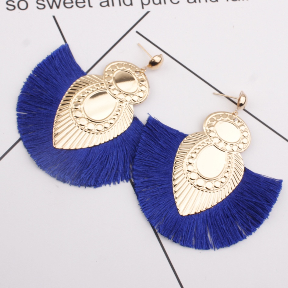 Baru rumbai anting-anting bohemian fashion retro burung anting-anting Eropa dan Amerika berlebihan g