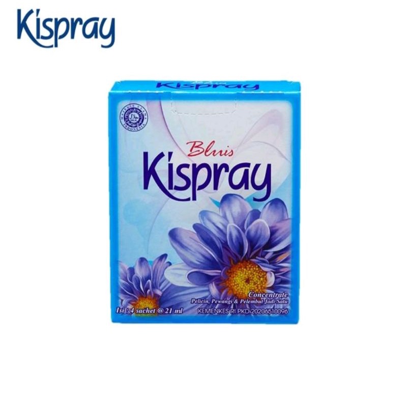 Kispray kotak isi 4 sachet @21ML, refill 300ml ❣️Gloria16 PLM