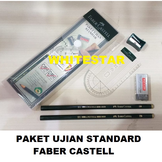 

paket ujian standar / standart EBTA & SPMB faber castell (set)