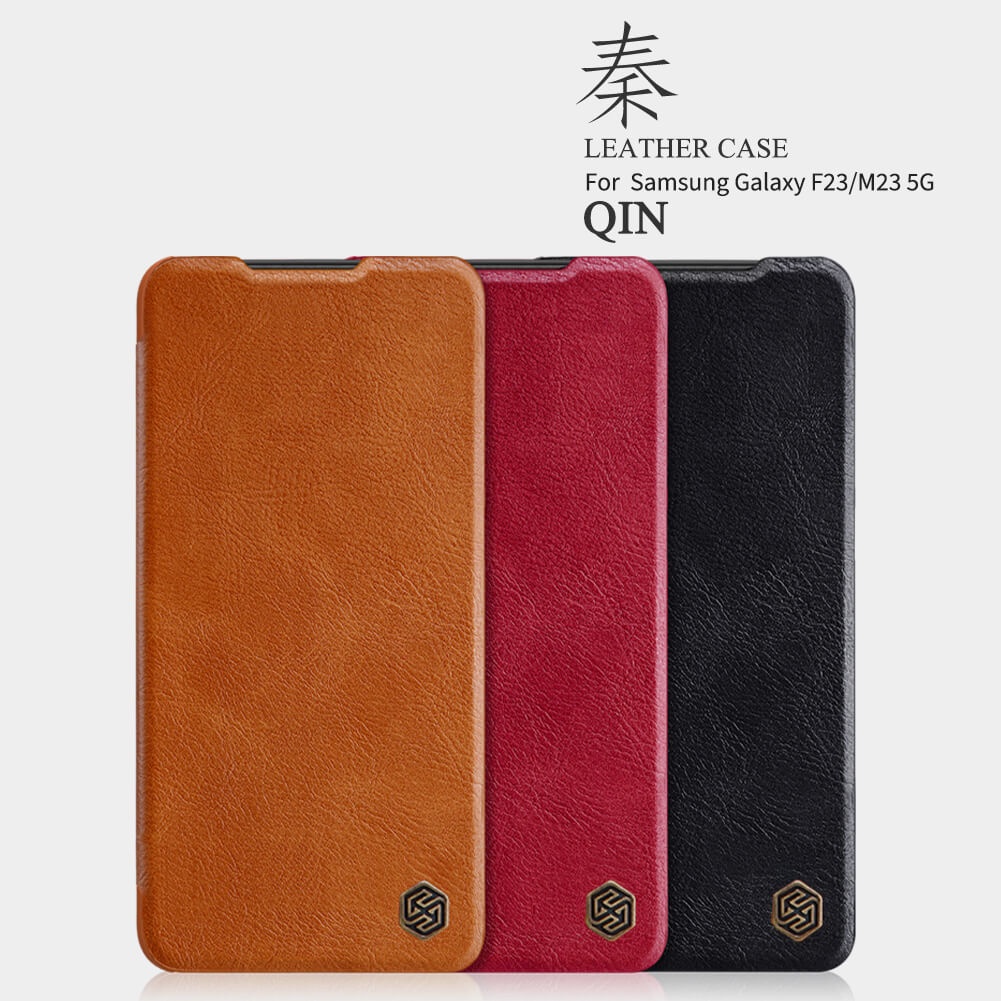Samsung M23 5G Nillkin Qin Leather Flip Case Original