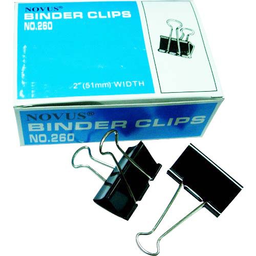 

Novus Binder Clips No.260 (51mm) Penjepit kertas