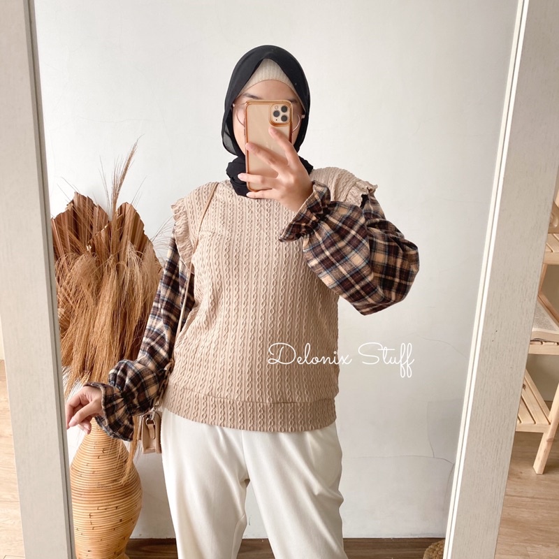 Zeya flanel knit import