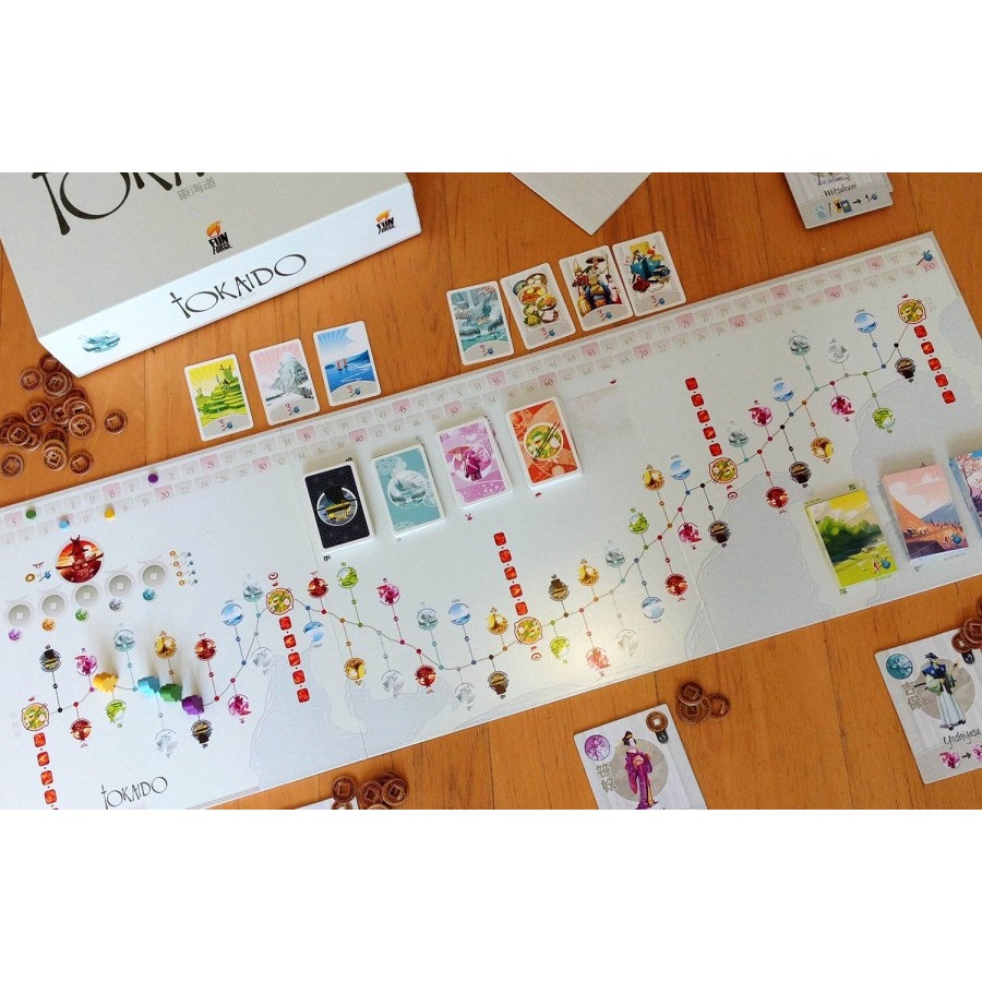 Tokaido Board Game Boardgame Games