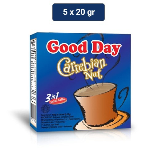 

Good Day Carribean Nut 20gr x 5