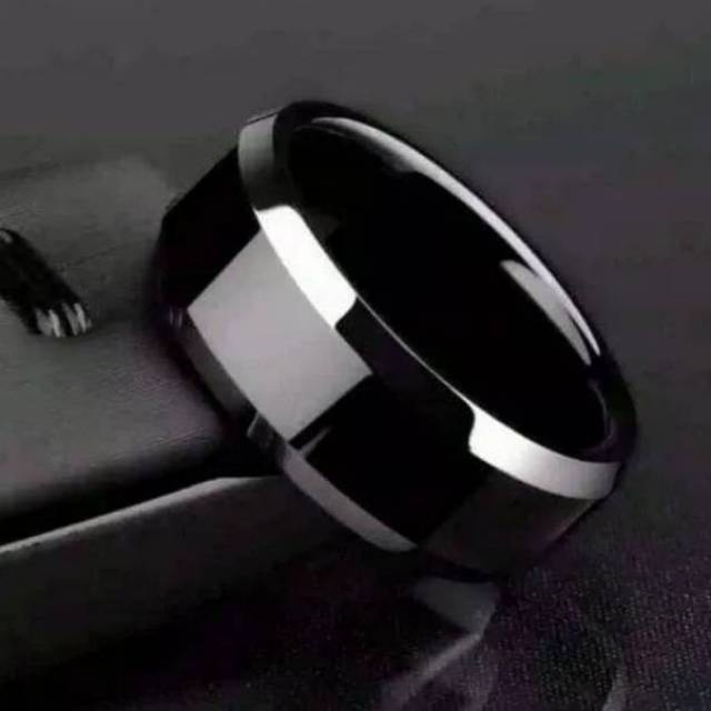 [COD] CINCIN TITANIUM HITAM POLOS KUALITAS SUPER ANTI LUNTUR ANTI KARAT / CINCIN PRIA WANITA ANAK COUPLE TUNANGAN / DUNIAGELANG.ID