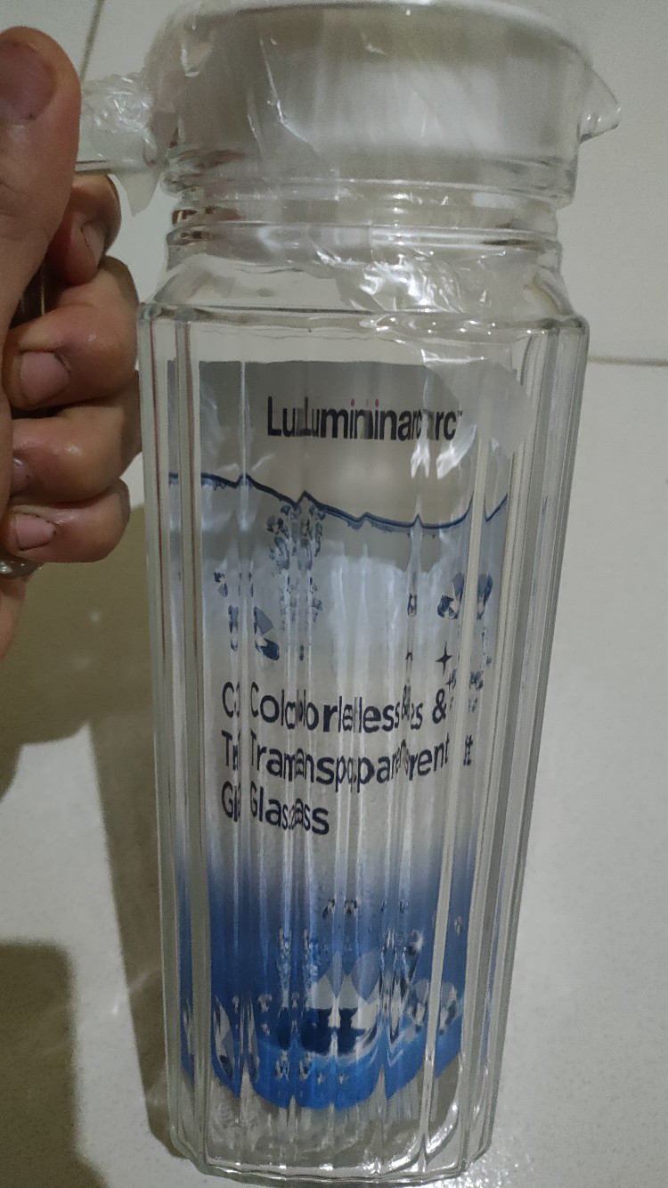 Luminarc Jug/pitcher/teko Quadro 1l - 1pcs