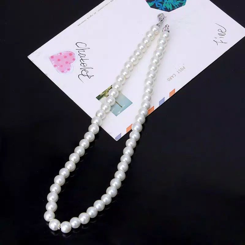 Kalung Mutiara Pearl Pengantin Pesta Bridemaid IMPORT Necklace BDAY GIFT