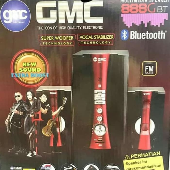 SPEAKER AKTIF GMC 888G-BT