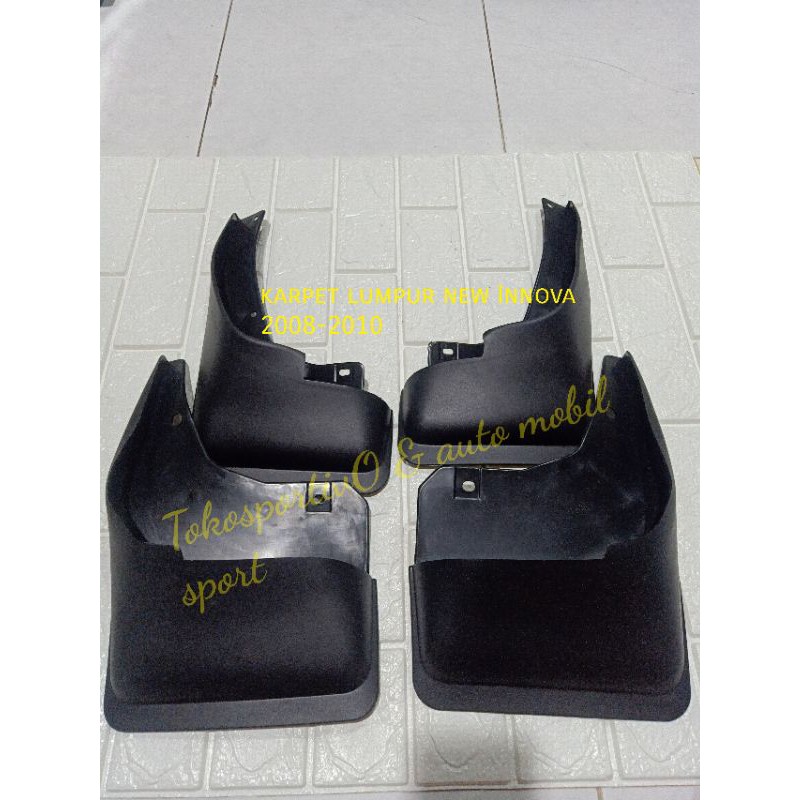 karpet lumpur / tahanan / penahan mudgaurd new Innova 2008-2011 1set-4pcs penahan Lumpur Innova