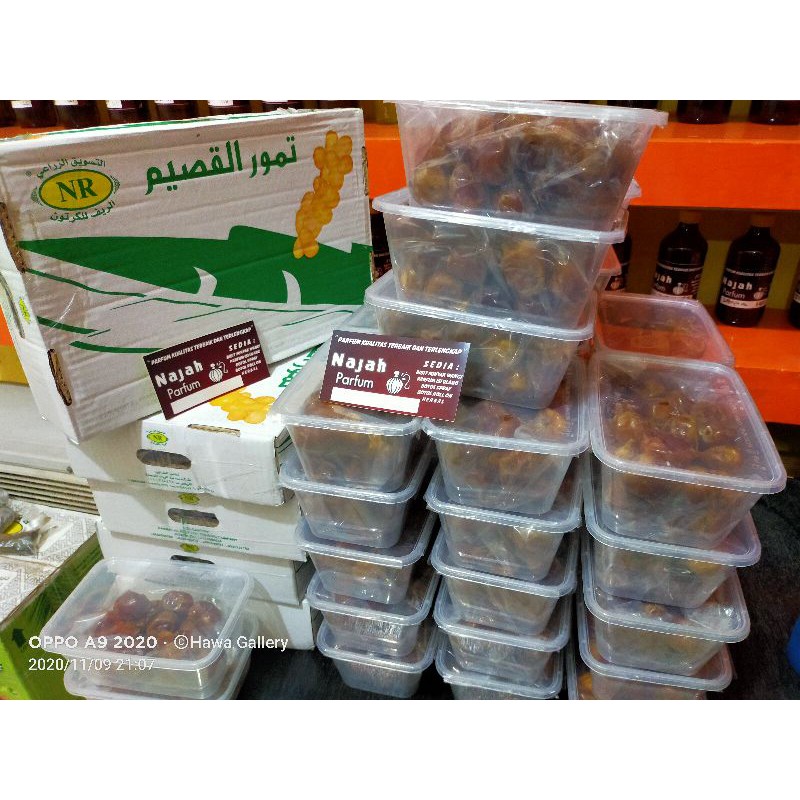 

Kurma sukari 500gr Al qosim kurma raja lembut kurma madinah alqassim