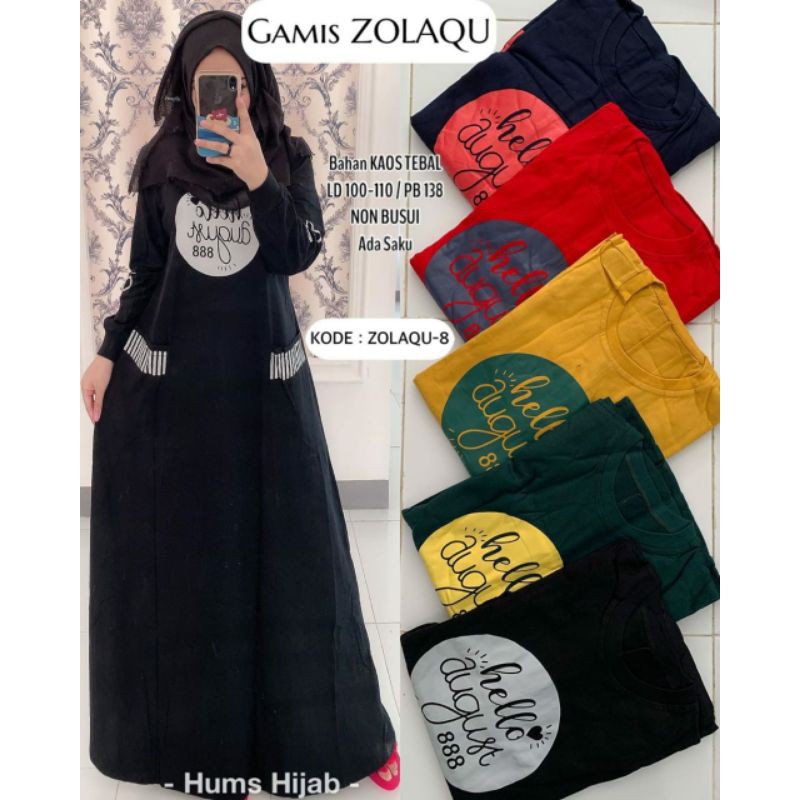 Gamis Zolaqu Hello August