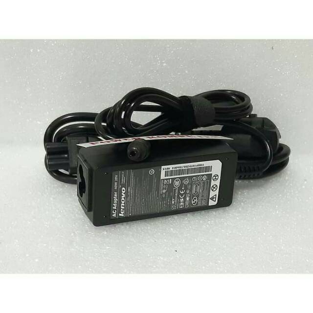 LENOVO-Adaptor Charger Laptop LENOVO 20V 2A S12 S206 SERIES Gratis Kabel