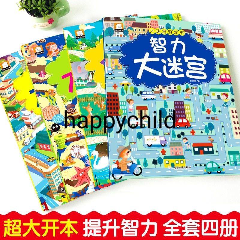 maze book mandarin big size full color buku impor buku anak happychild