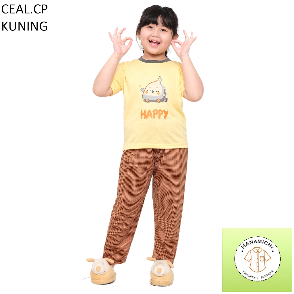 Hanamichi CEAL.CP Baju Tidur Anak Lengan Pendek