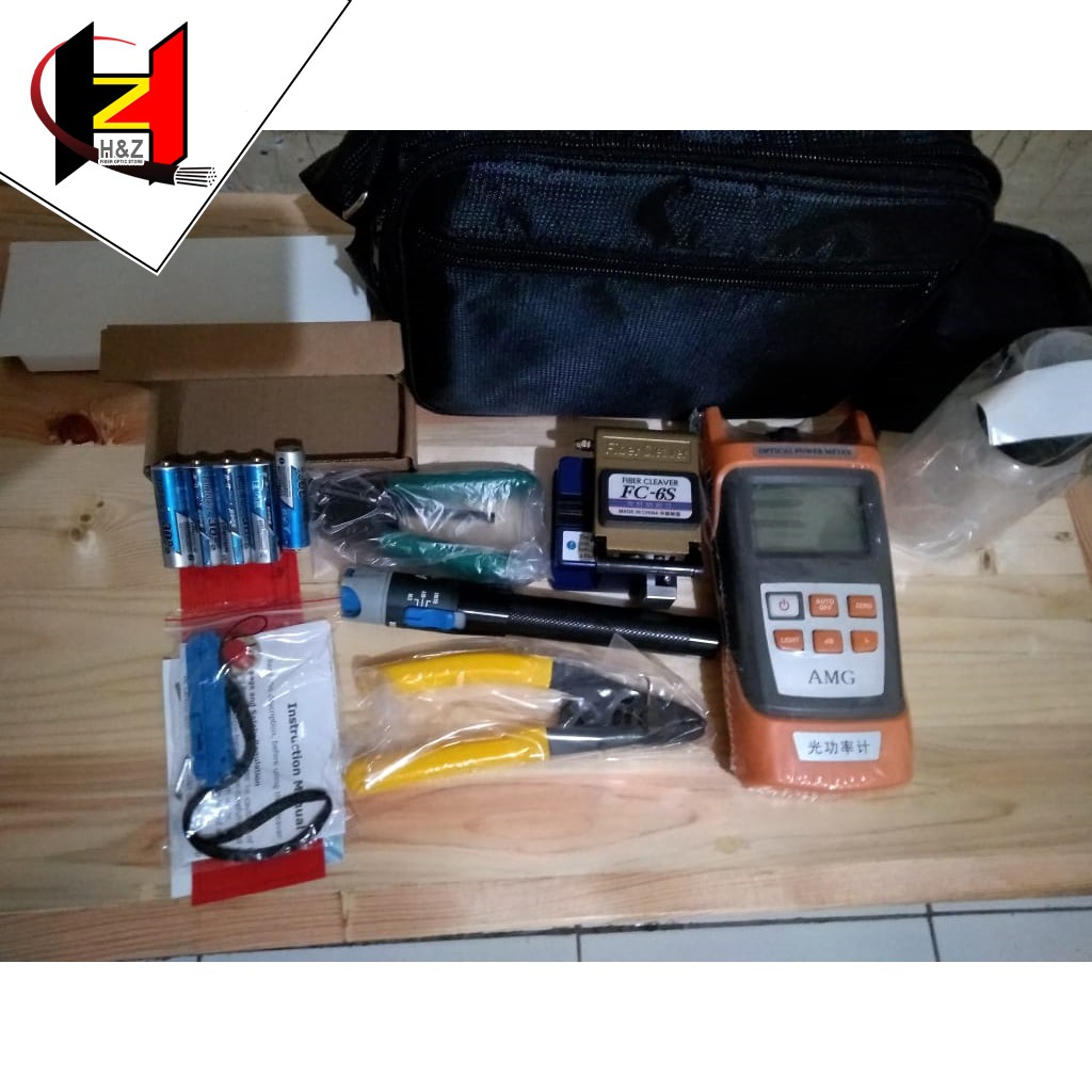 Toolkit FTTH / FTTH Tool Set Alat Kerja Fiber Optik