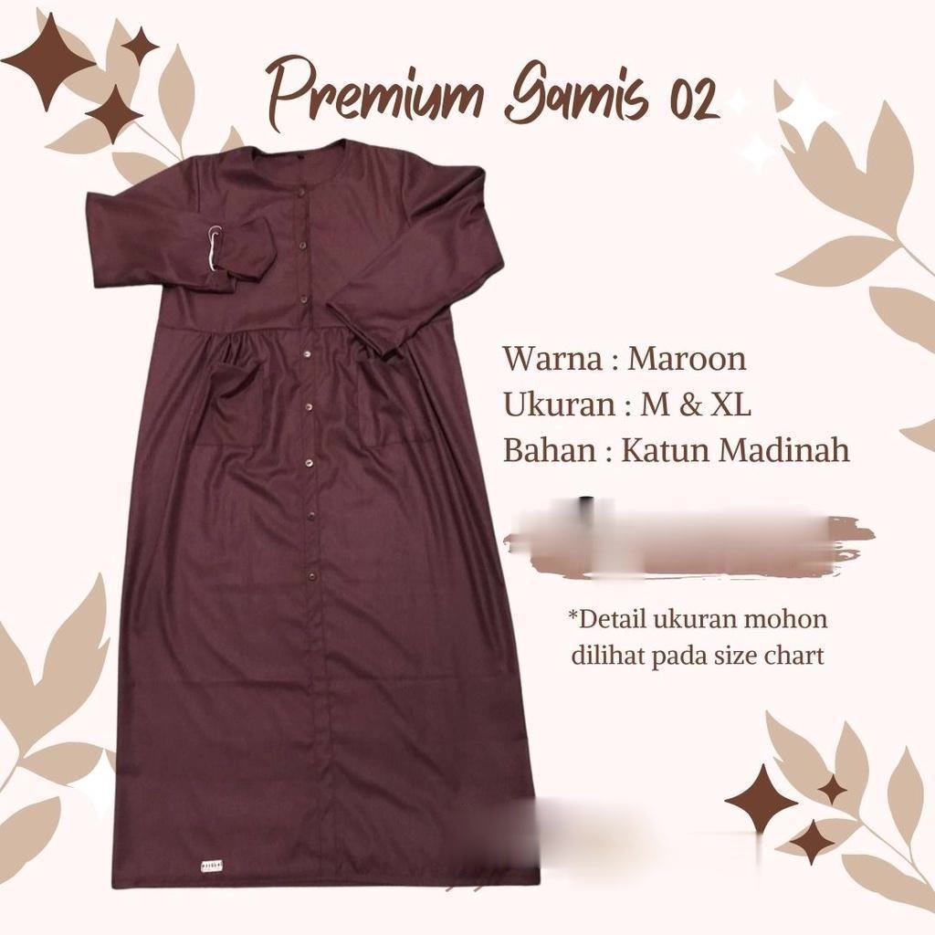 EZ PONDOK SANTRWATI MUSLIM - PREMIUM GAMIS 02 - BAJU HARIAN SANTRI GONTOR PUTRI