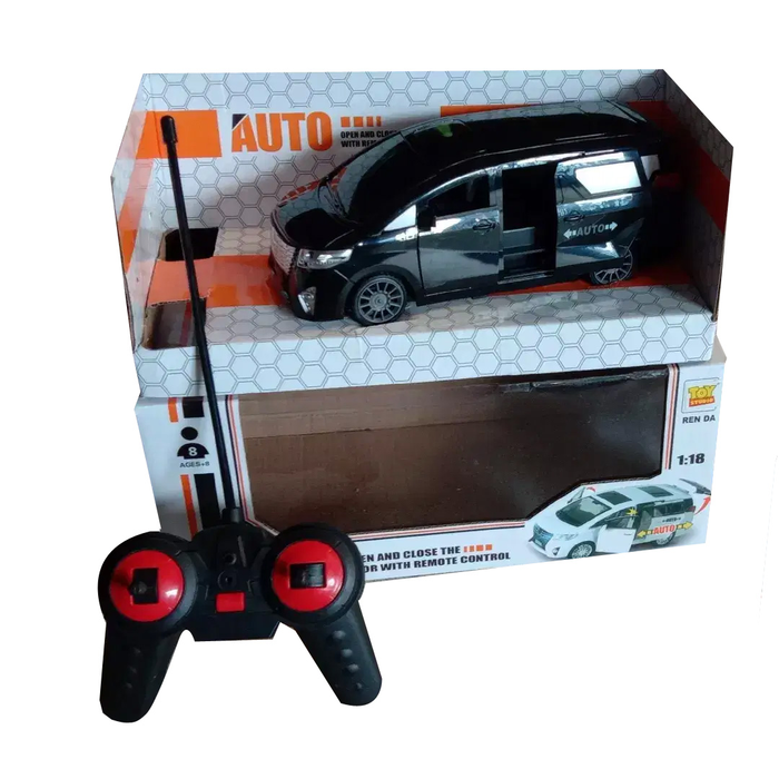 RC MOBIL ALPHARD 1:18 - MAINAN DAN KOLEKSI MOBIL ANAK - Hitam