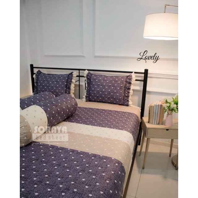 sprei soraya bedsheet free anti geser
