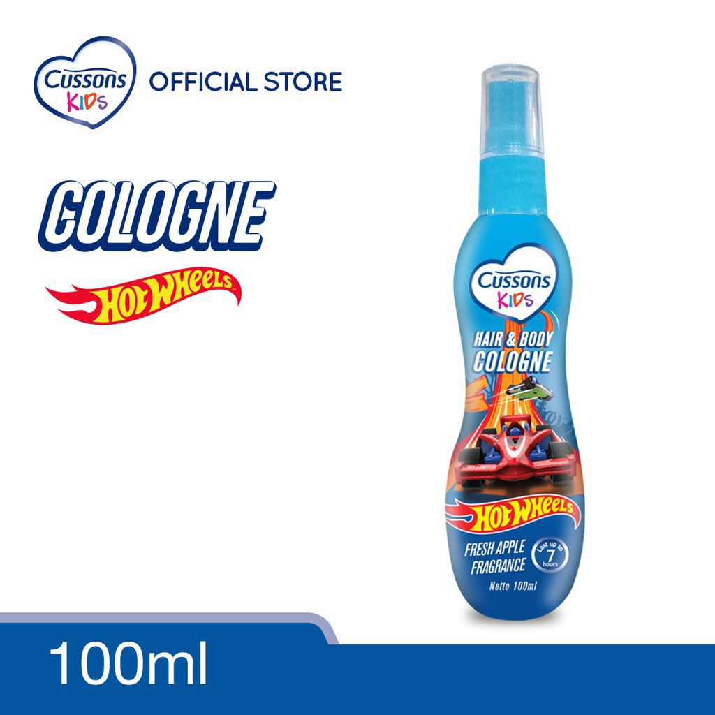 Cussons Kids Hair &amp; Body Cologne - 100ml (Tersedia varian aroma)