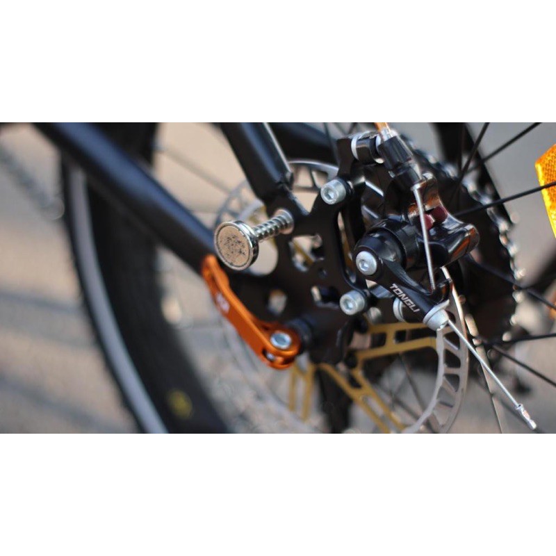 Khusus Gojek/Grab Instan Sepeda Lipat Element Police Milan 8 speed 20 inch Rans raffi & original milan garansi resmi SNi-7