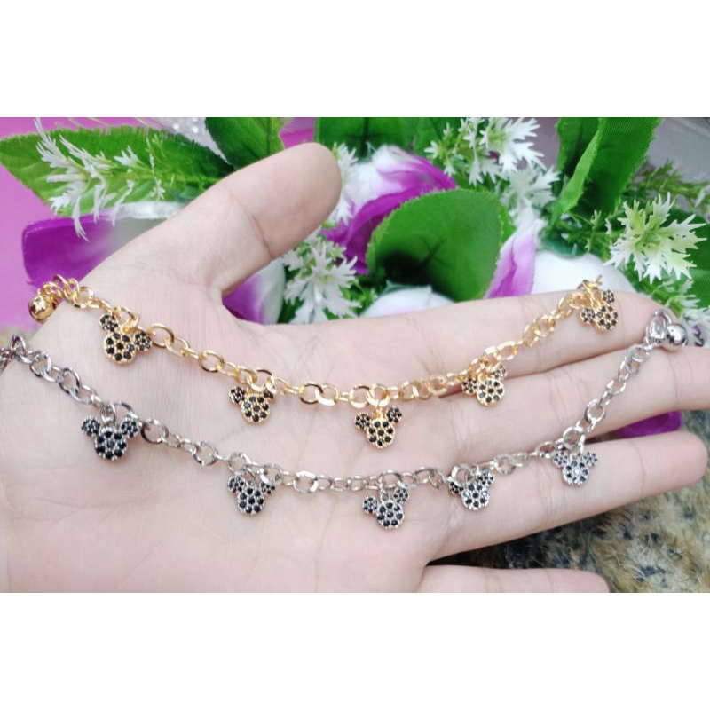 Xuping gelang mickey mata putih &amp; mata hitam