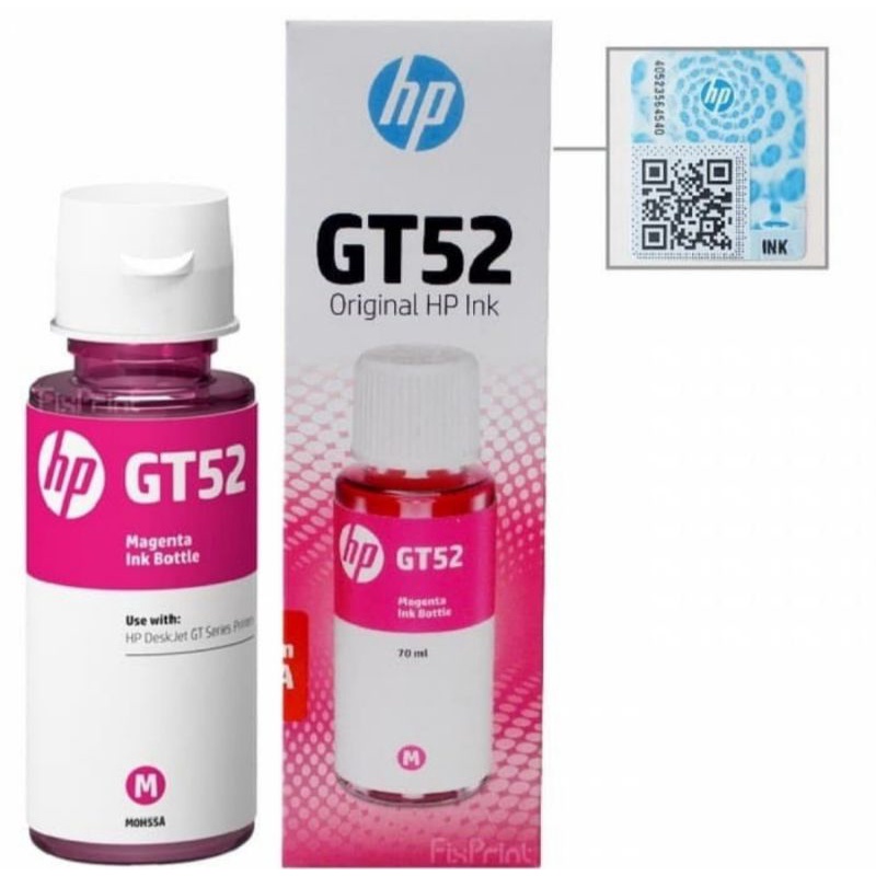 Tinta Hp GT-52 yellow (kuning)