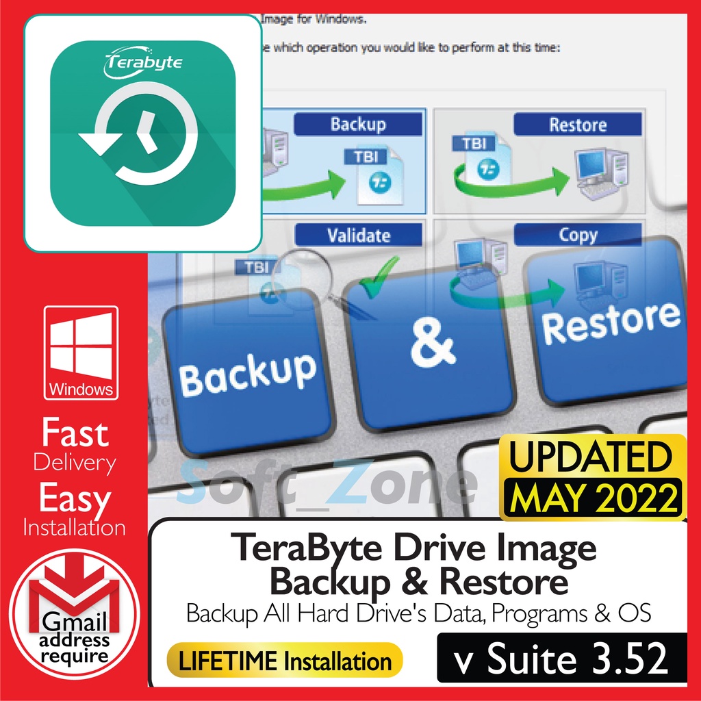 

TrByt Drv Img Bckp & Rstr St 3.52 - Bckp All Hrd Drv's Dt, Prgrms & OS [WINDOWS x64]
