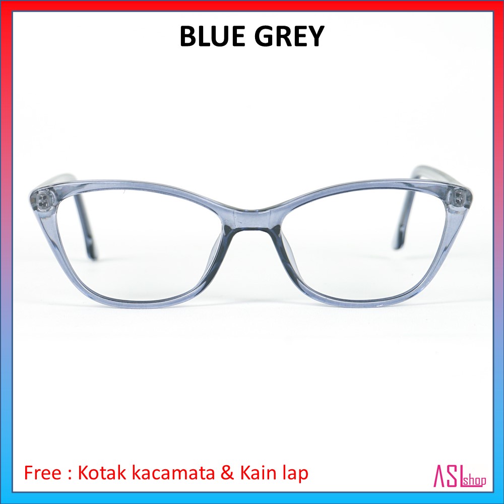 FRAME DAN KACAMATA MINUS KOREA STYLE (ID 1054) + LENSA BLUERAY/PHOTOCROMIC