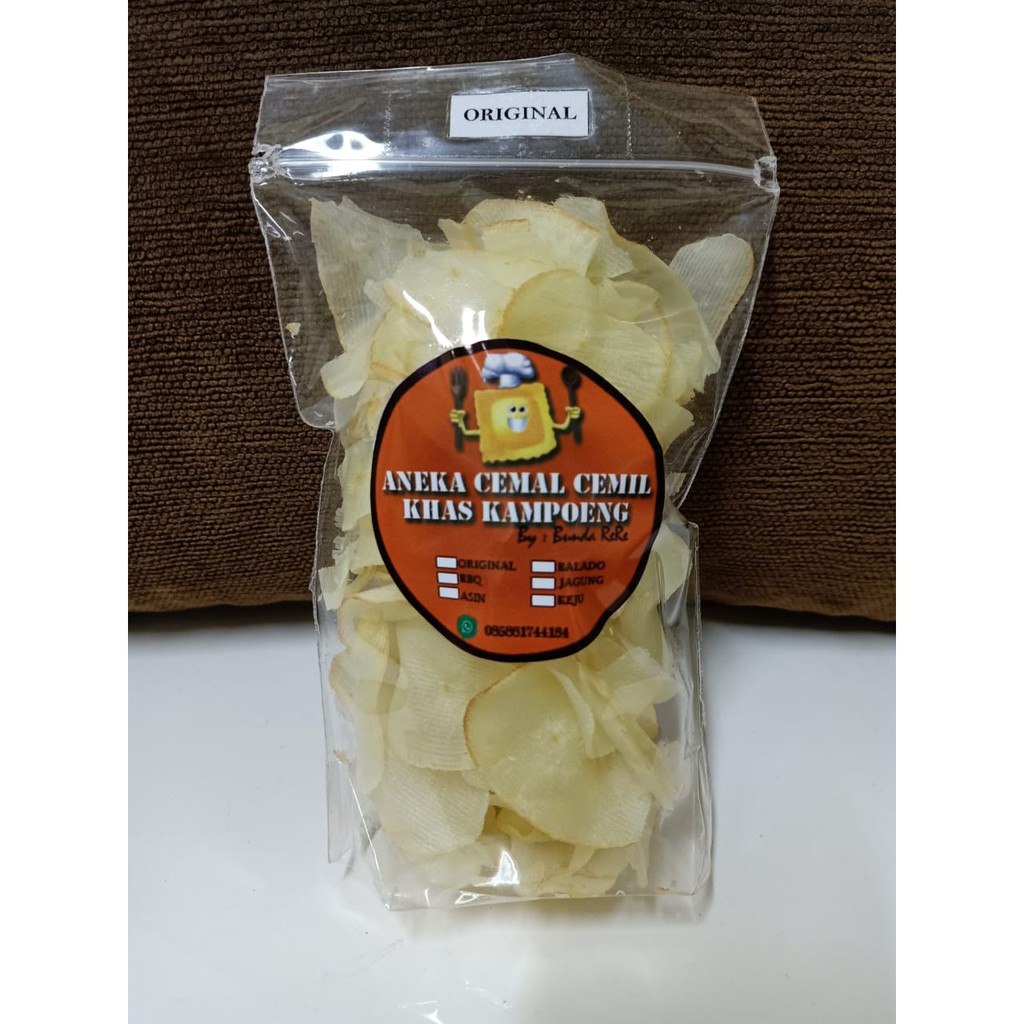 

KERIPIK SINGKONG - ORIGINAL - 100 Gram