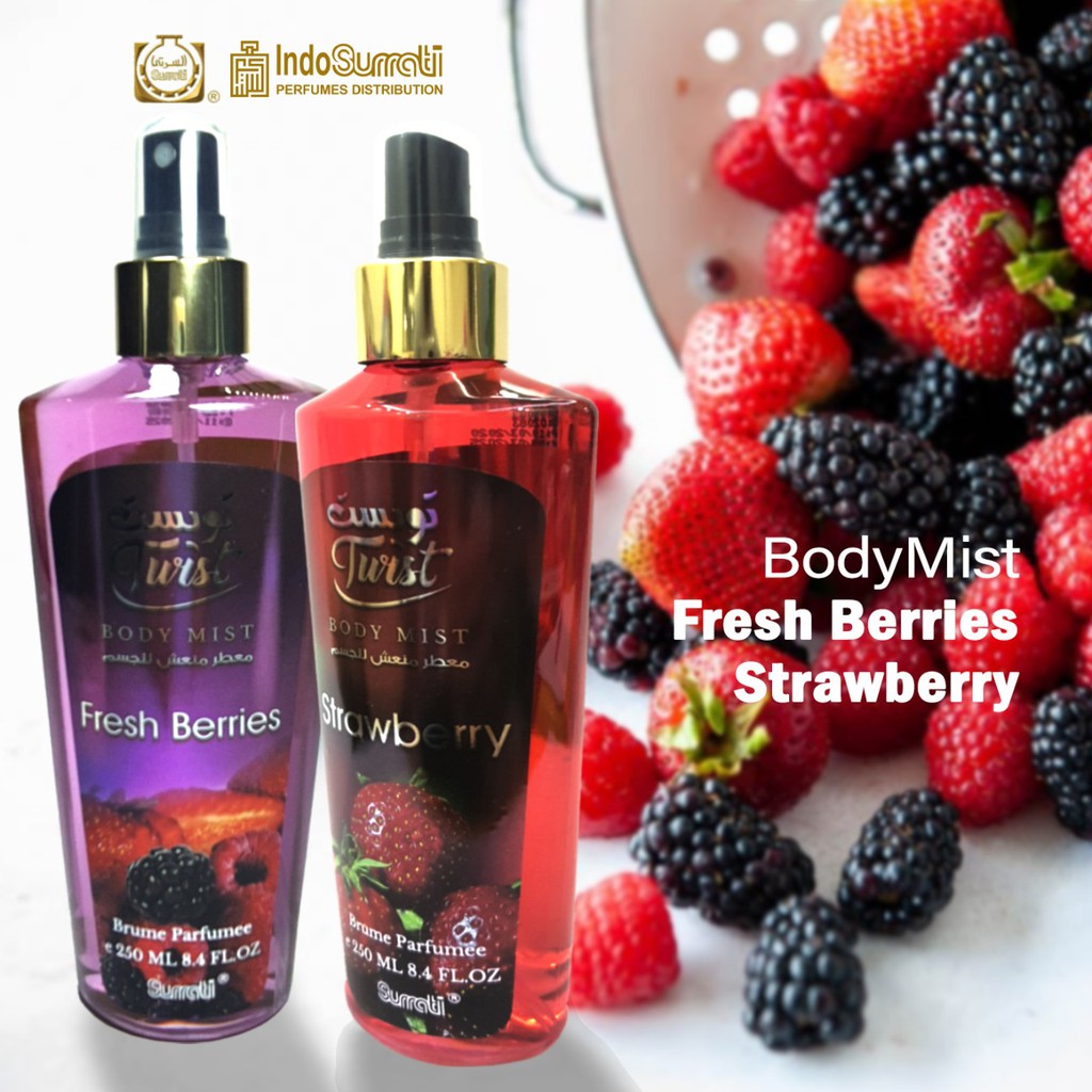 Body Mist 250ml - FRESH BERRIES | Parfum Surrati