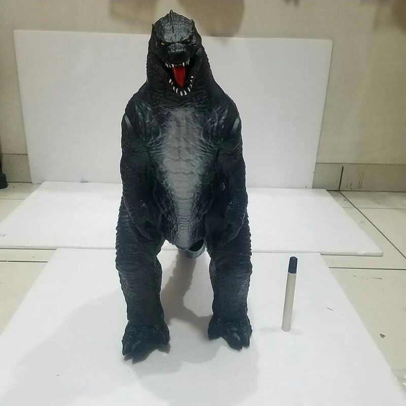 mainan action figure godzilla 2014 tinggi sekitar 60cmartikulasibahan vinyl keras
