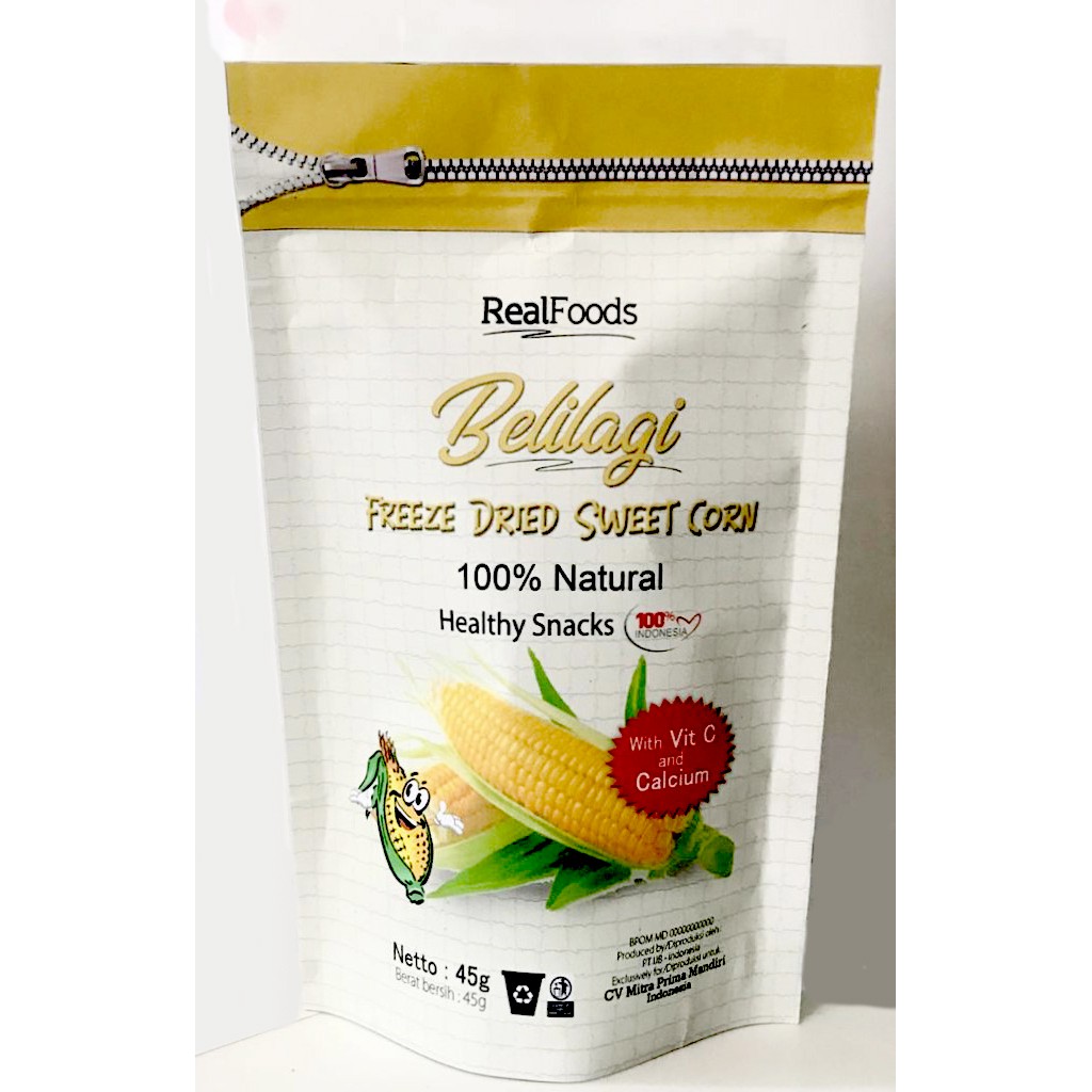 

Freeze Dried Sweet Corn