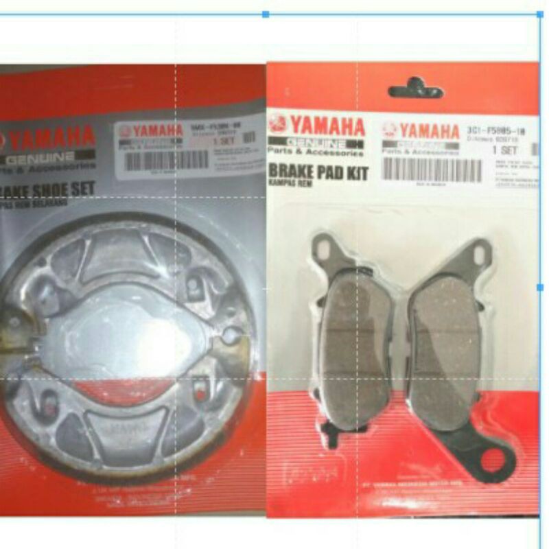 KAMPAS REM BELAKANG + KAMPAS REM DEPAN MIO/MIO J/MX/VIXION