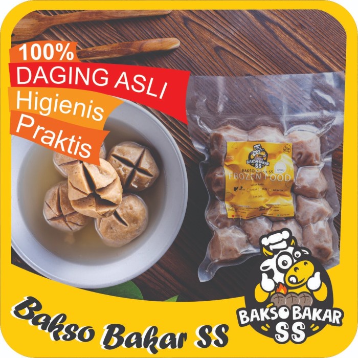 

Frozen Food Bakso Kuah Sapi Asli (Free Bumbu Kuah) - BAKSO KASAR, ISI 15 PCS - BARU