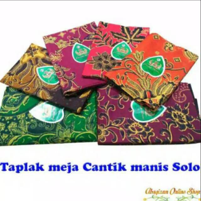 Taplak Meja Tamu Batik / Taplak Meja Batik / Taplak Batik