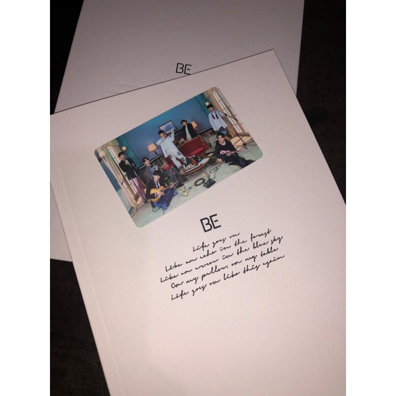 Unsealed BTS BE Essential Edition Album Fullset Photocard PC Group OT7