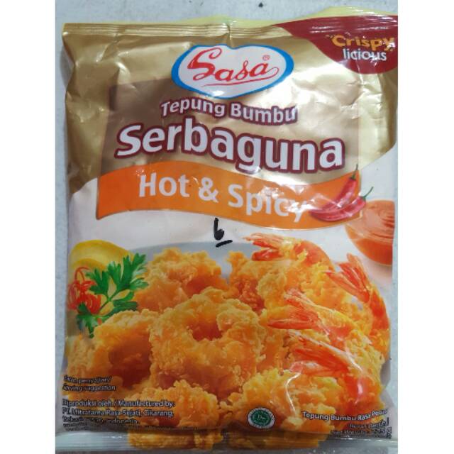 

SASA TEPUNG BUMBU SERBAGUNA HOT & SPICY 225GR