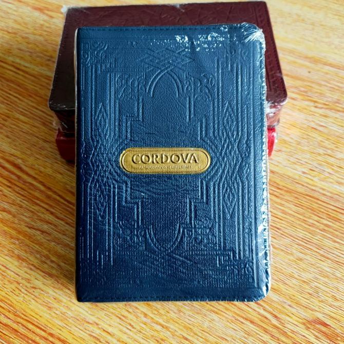 

Alquran Syaamil CORDOVA A6 saku resleting, Al-Quran Terjemah Syamil Star Seller Termurah