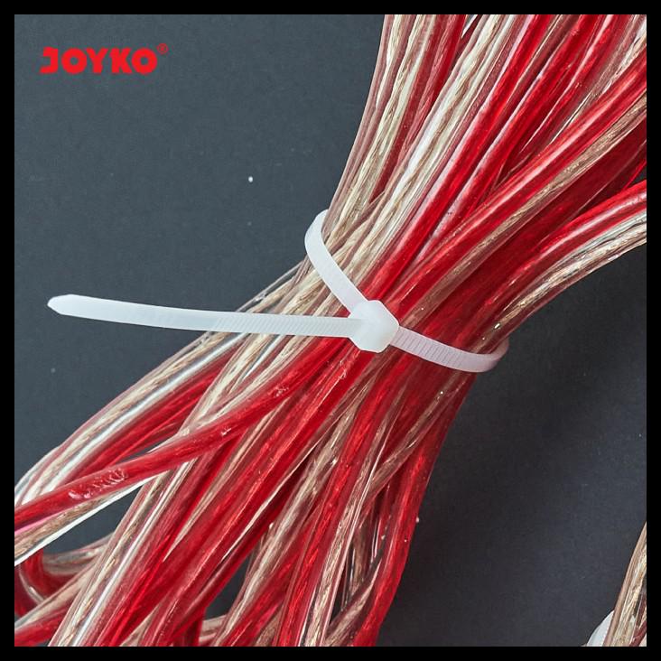 

Joyko Cable Tie 100Pcs / Kabel Tis Segel Makanan Pengikat Joyko Cbt-10 - 15Cm Cbt-10
