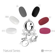 Madame Gie Nail Shell Peel Off Natural Series (Satuan)