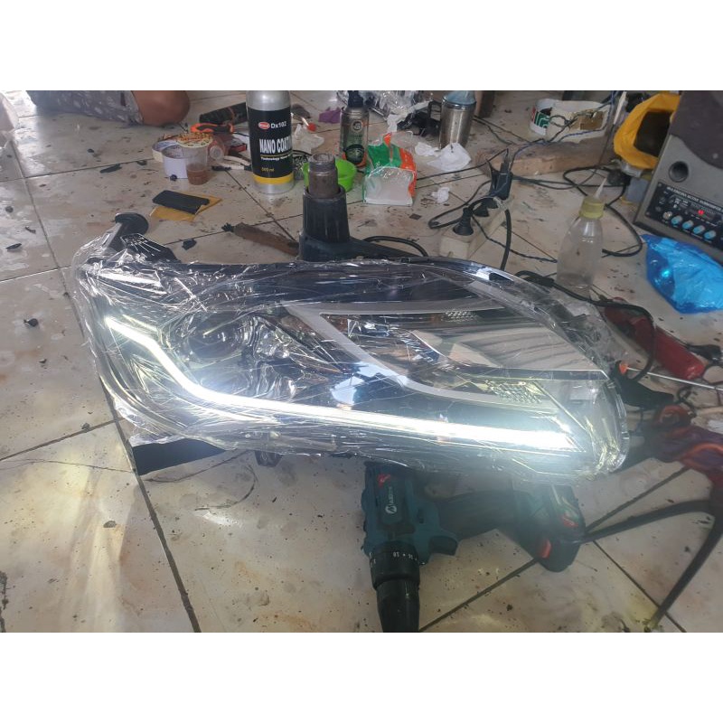 headlamp pajero sport dakar 2016 2019