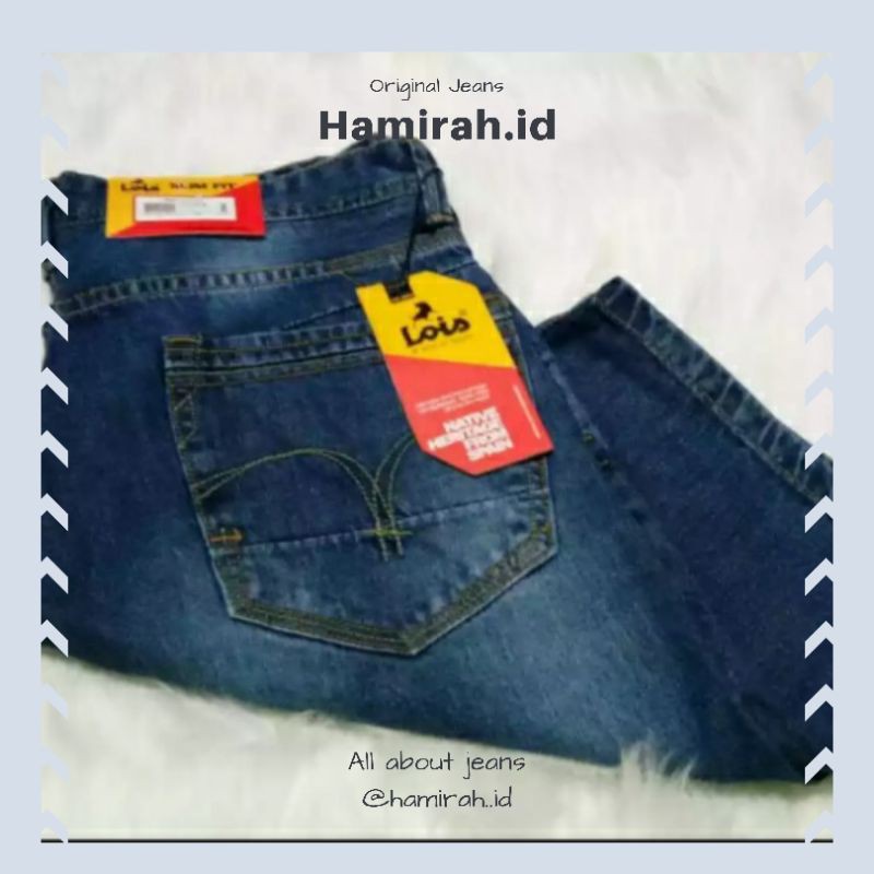 Jeans Pendek Pria // Lois Original Jeans
