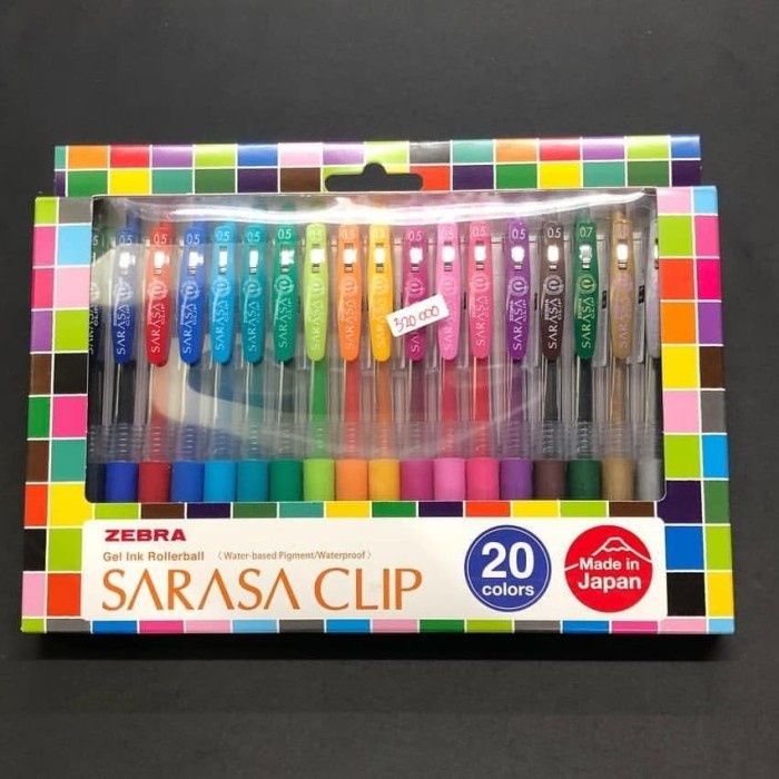 

Berkualitas Zebra Sarasa Pen Set 20 Gilaa!!!