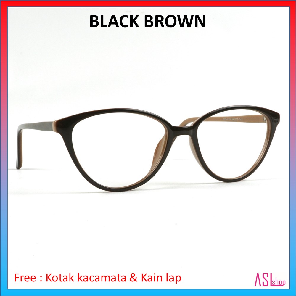 FRAME KACAMATA MINUS (ID 1025) + LENSA BLUERAY DAN PHOTOCROMIC