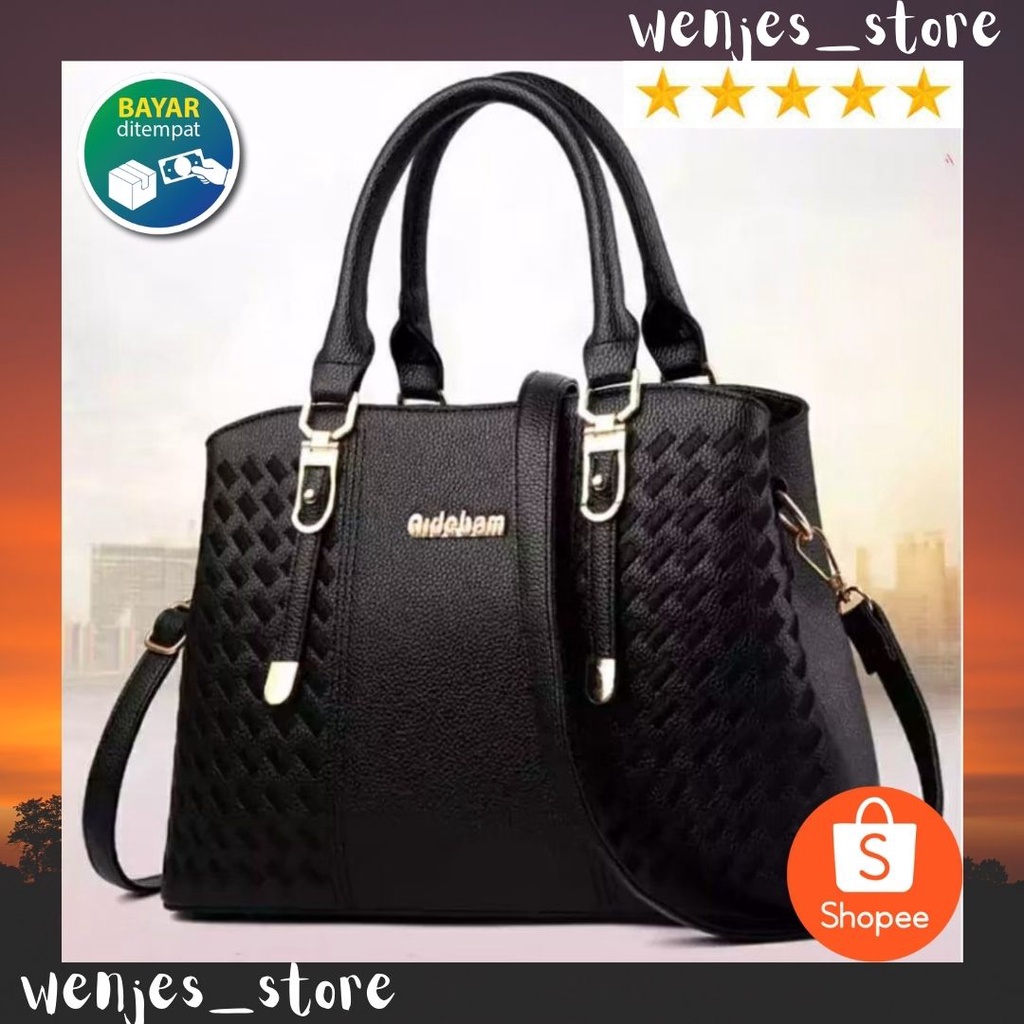 Tas selempang wanita&BAHU-Tas ukuran Besar/Tas IBU-IBU,Tas model terbaru-Tas Wanita Import Terbaru