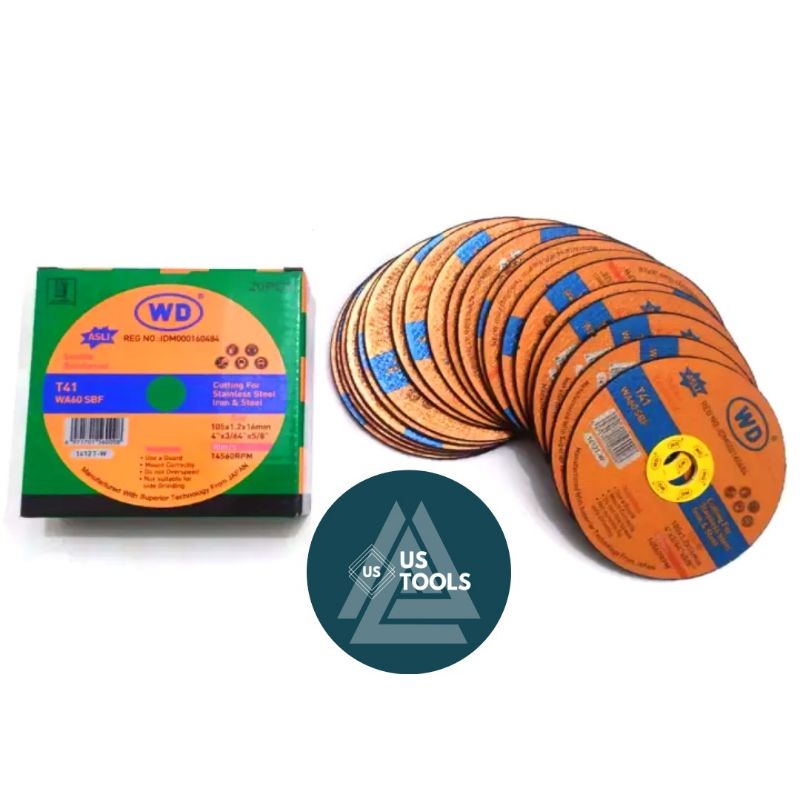 WD 4&quot; x 1,2mm/ batu gerinda potong WD 4 inch/ batu potong WD 4&quot;/ batu gurinda
